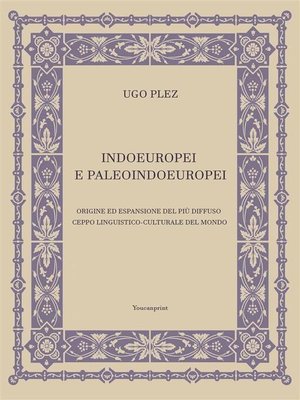 cover image of Indoeuropei e paleoindoeuropei